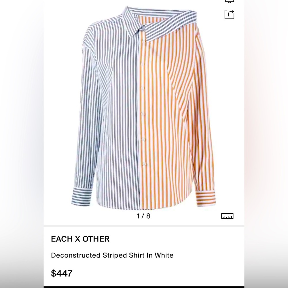 Each X Other unique button down